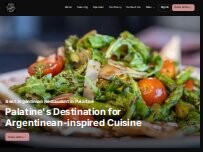 Website Screenshot Bendita Cocina Argentinean Restaurant