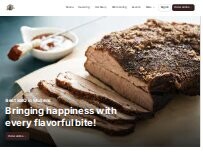 Website Screenshot Rebel SmokeHouse and Burgers