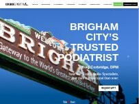 Website Screenshot Corbridge Podiatry