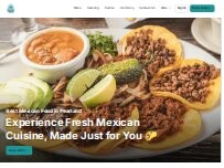 Website Screenshot Taqueria Los Agaves