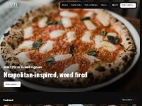 Website Screenshot Övn Wood Fired Pizza