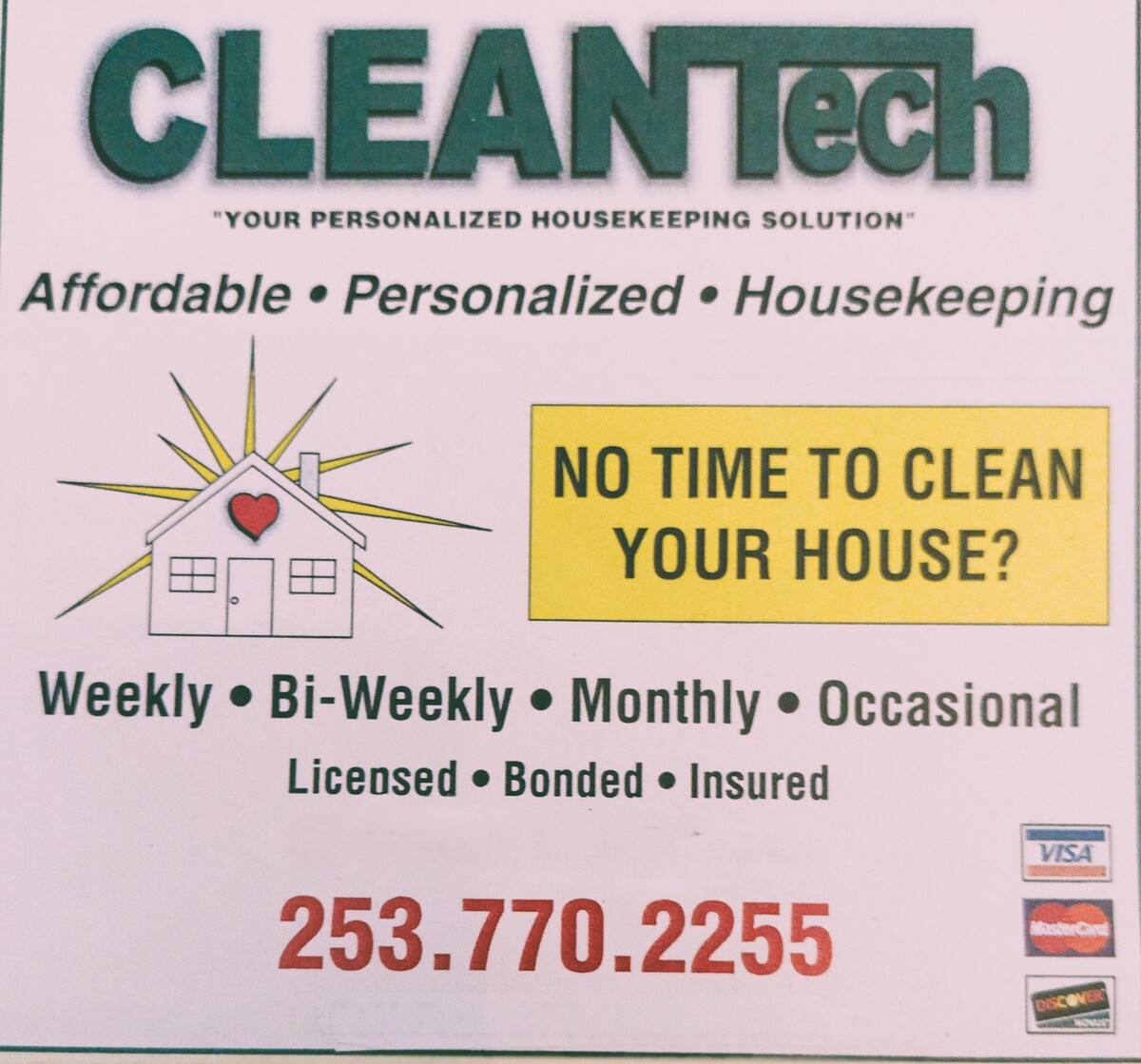 Cleantech Housekeeping LLC Logo