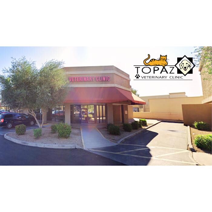 Topaz Veterinary Clinic Logo