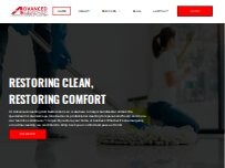 Website Screenshot Advanced Cleaning And Restoration LLC