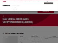 Website Avis Car Rental