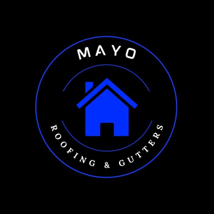 Mayo Roofing & Gutters Logo