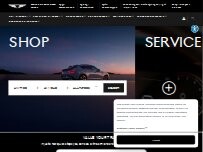 Website Screenshot Genesis of the South Shore