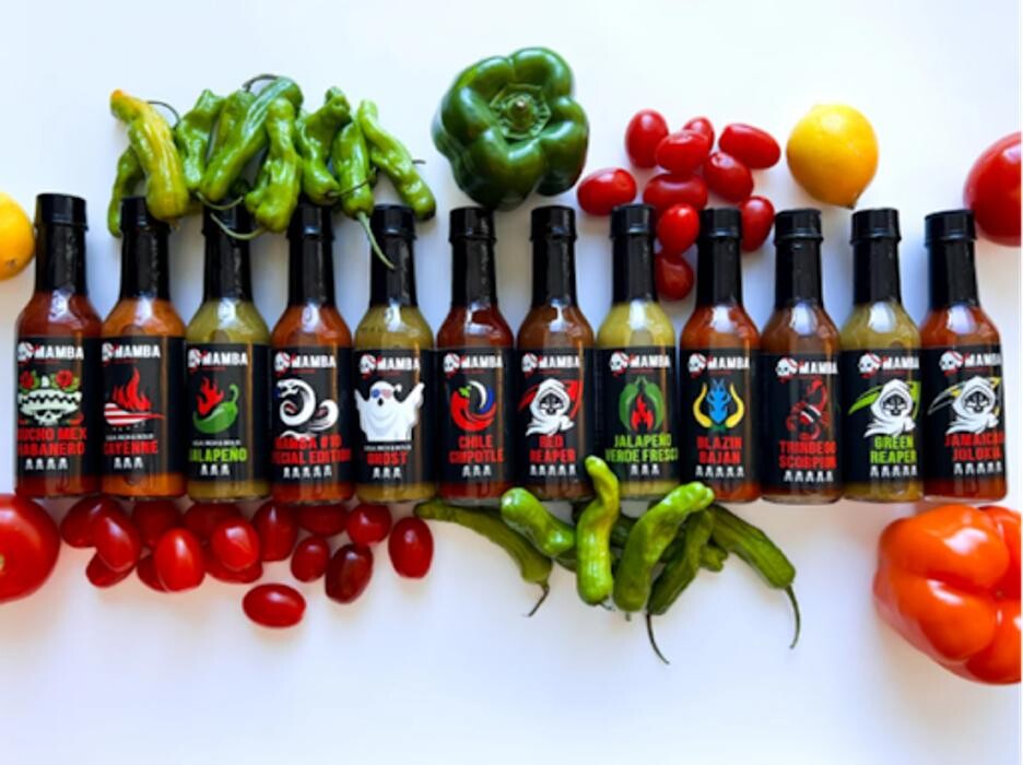 Images MAMBA Hot Sauces