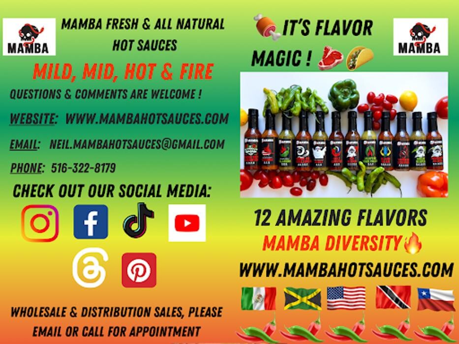 Images MAMBA Hot Sauces