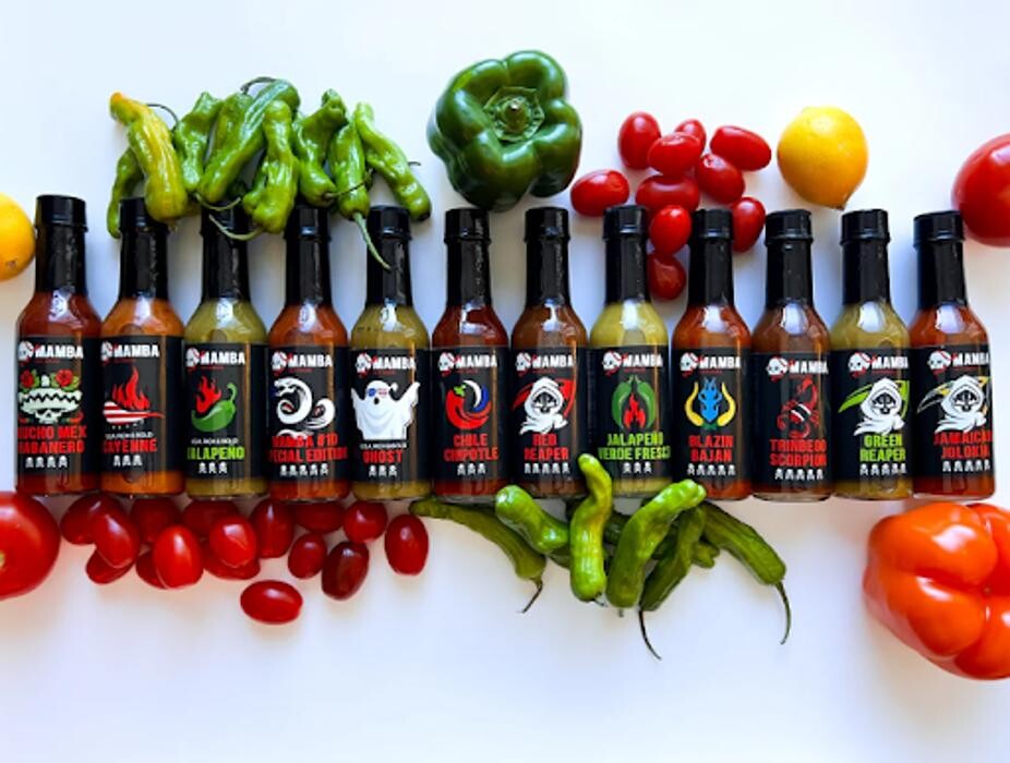 Images MAMBA Hot Sauces