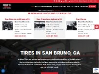 Website Screenshot Moe’s Tires Pit Stop