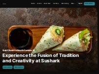 Website Screenshot SUSHARK