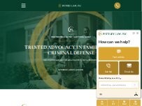 Website Screenshot Pettrey Law, PLC