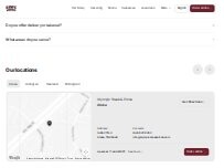 Website Screenshot Olympic Steak & Pizza - Arlington