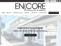 Website Screenshot Encore Chiropractic & Wellness