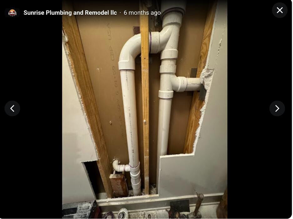 Images Sunrise Plumbing and Remodel llc