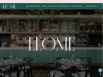 Website Screenshot Léonie