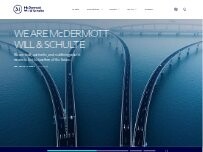 Website Screenshot McDermott Will & Schulte