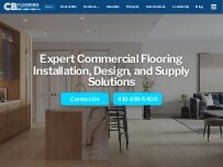 Website Screenshot CB Flooring - Richmond, VA