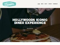 Website Screenshot Clark Street Diner