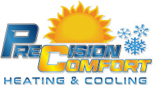 Precision Comfort Heating and Cooling Logo