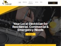 Website Screenshot Rodriguez Electric