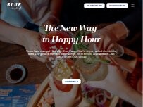 Website Screenshot Blue Sushi Sake Grill