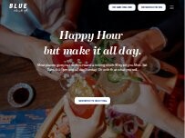 Website Screenshot Blue Sushi Sake Grill