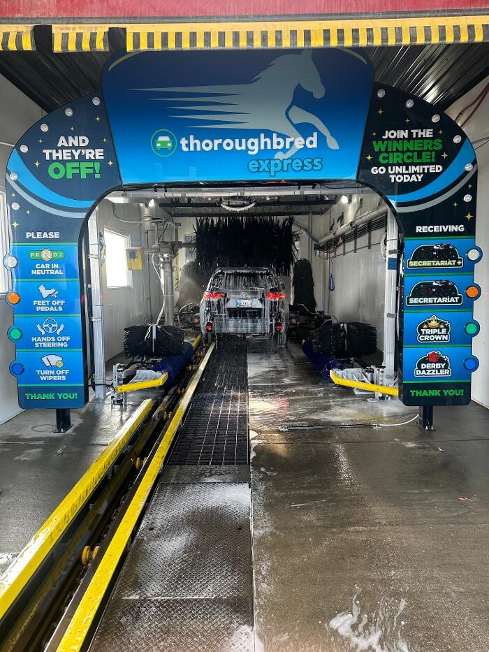 Images Thoroughbred Express Auto Wash