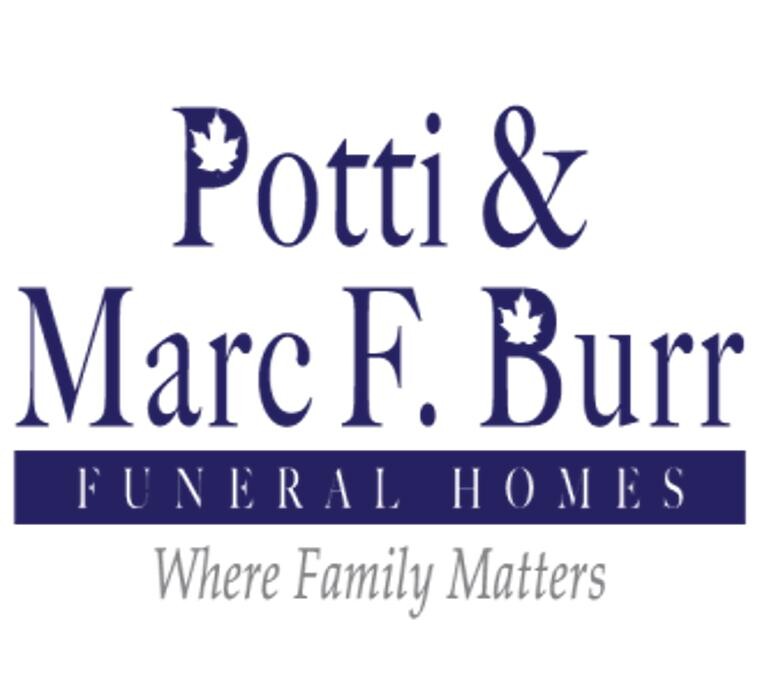 Potti & Marc F. Burr Funeral Homes Logo
