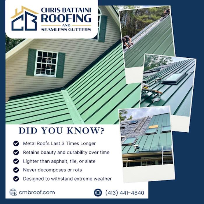 Images Chris Battaini Roofing & Seamless Gutters
