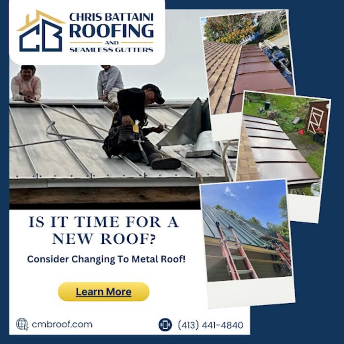 Images Chris Battaini Roofing & Seamless Gutters