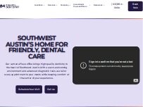 Website Screenshot Enamel Dentistry Lantana