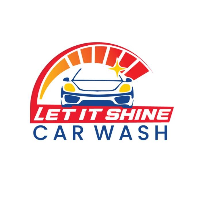 Let It Shine Car Wash Logo