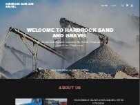 Website Screenshot HARDROCK Sand And Gravel