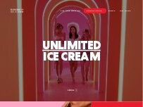 Website Screenshot MUSEUM OF ICE CREAM