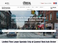 Website Screenshot iDeal Auto Broker of Elmhurst