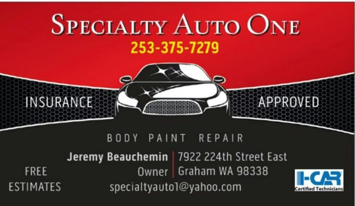 Images SPECIALTY AUTO BODY
