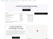 Website Screenshot Maurices