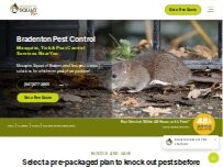 Website Screenshot Mosquito Squad of Bradenton