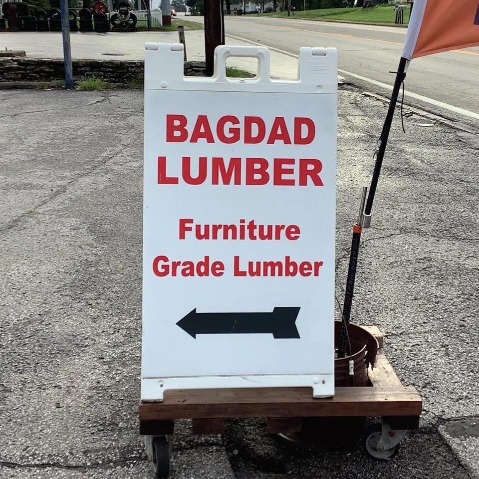 Bagdad Lumber & Laser Logo