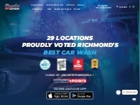 Website Screenshot Flagstop Car Wash
