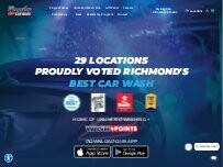 Website Screenshot Flagstop Car Wash