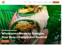 Website Screenshot WRAP - A - LOT Fresh Express