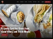 Website Screenshot Burrito Bandito - Chico
