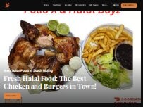 Website Screenshot Pollo X & Halal Boyz