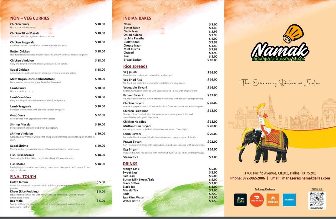 Images Namak Indian Cuisine