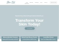 Website Screenshot Skin Ltd