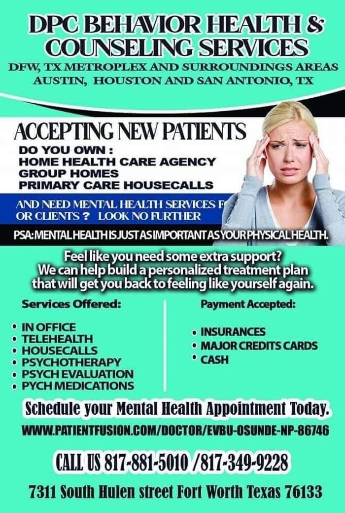 Images DPCINTEXAS MEDICAL AND MENTAL HEALTH CLINIC