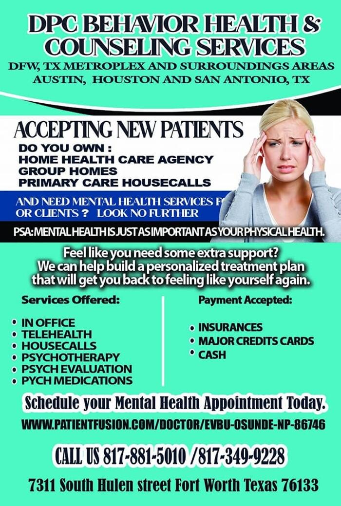 Images DPCINTEXAS MEDICAL AND MENTAL HEALTH CLINIC